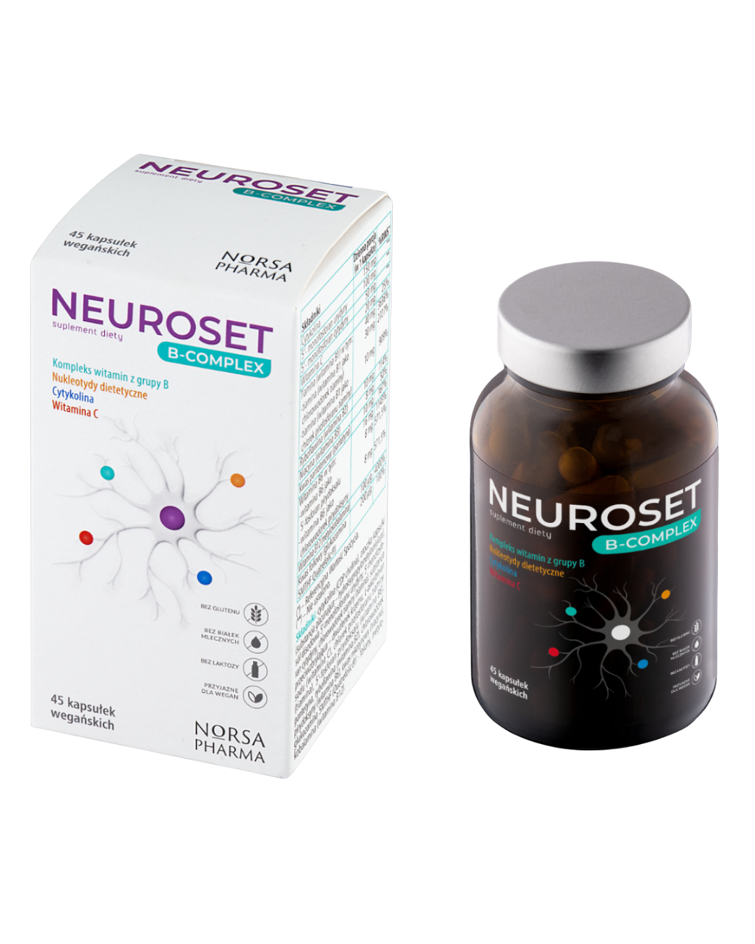 Neuroset B-Complex - Support Your Nervous System, Cognitive Health & Hair growth