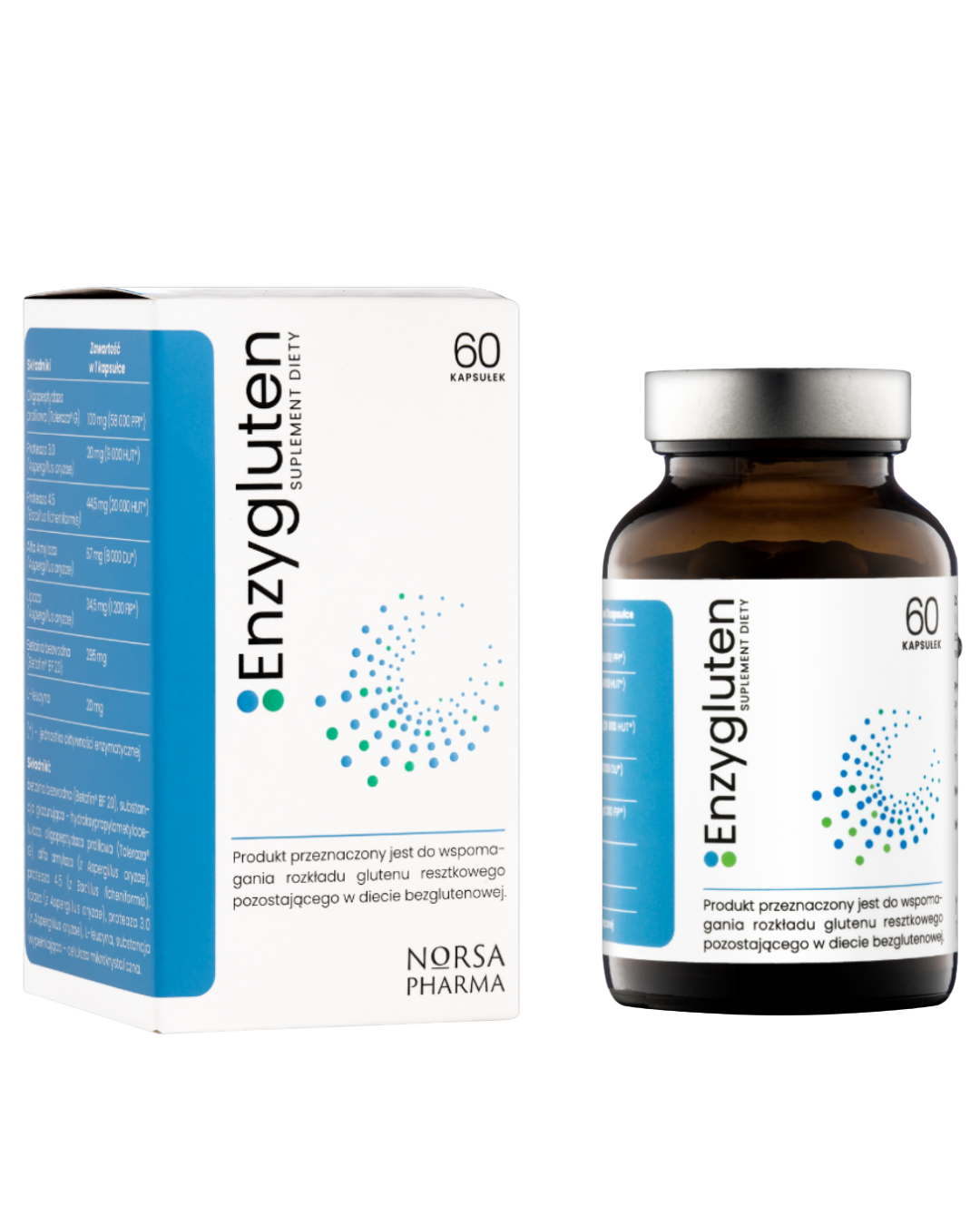 Enzygluten - Advanced Digestive Enzyme Complex for Gluten Sensitivity Support