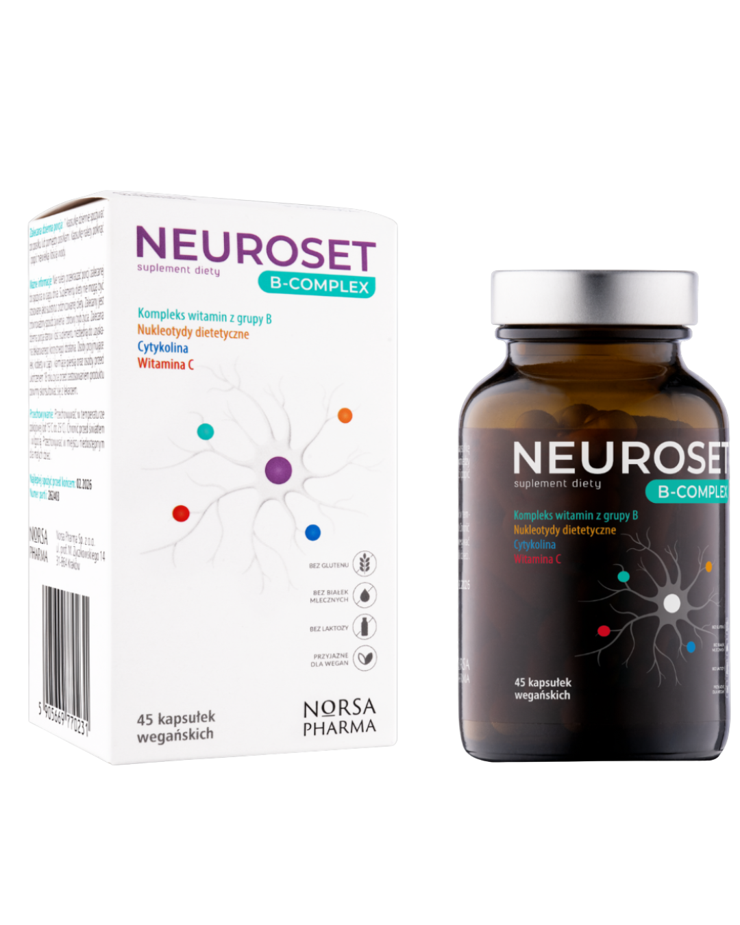 Neuroset B-Complex - Support Your Nervous System, Cognitive Health & Hair growth