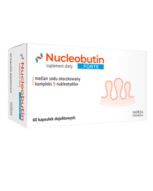 Nucleobutin FORTE - Support Your Digestive Health & Immunity