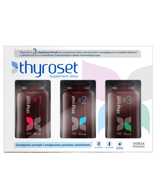 Thyroset - Advanced Three-Stage Thyroid and  Immune Support Supplement